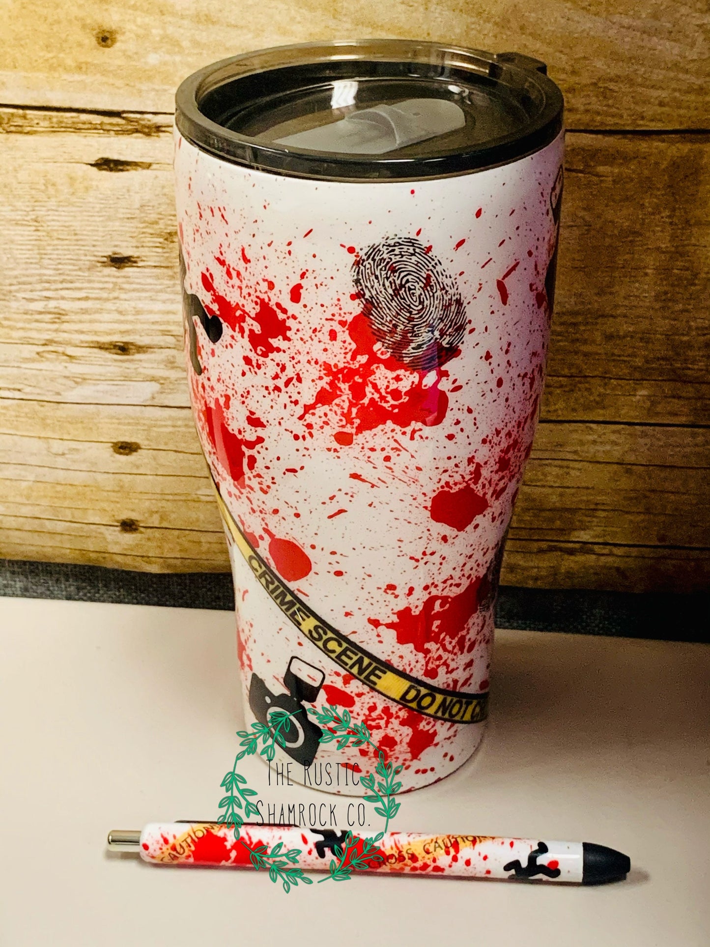 Crime Scene tumbler, LE Gifts, Law Enforcement Gifts, Real Crime, Do Not Cross, true crime cup