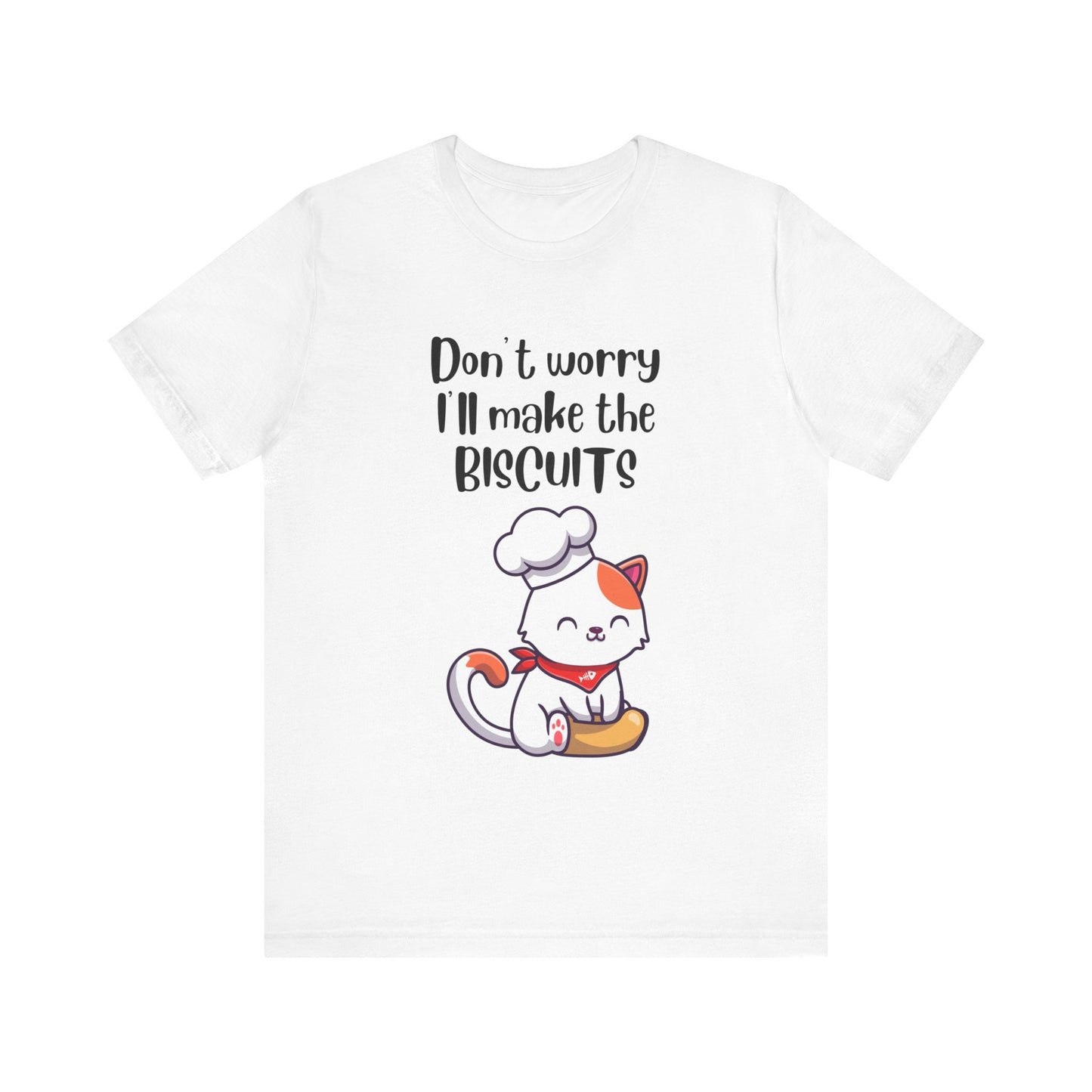 Funny Cat Biscuit T-Shirt