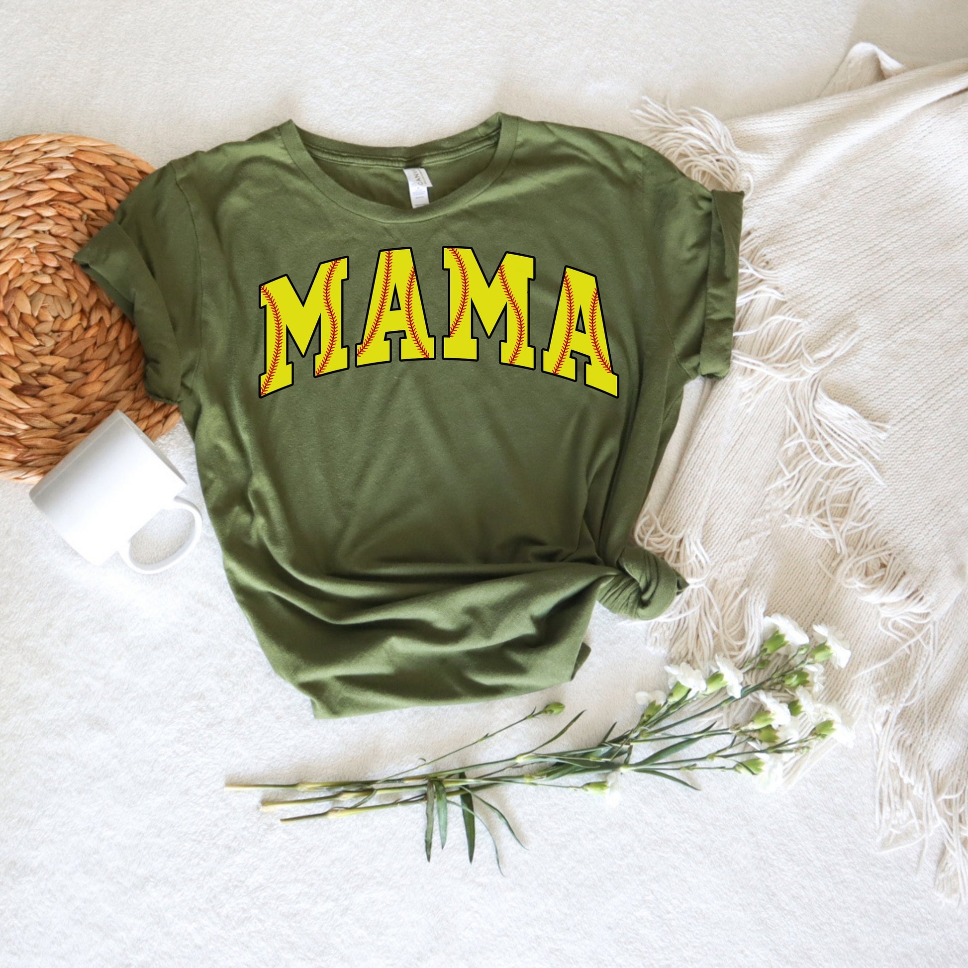 softball MAMA T-shirt, mothers day gift, softball gifts, softball mama shirt, softball mom shirt, mothers day shirt