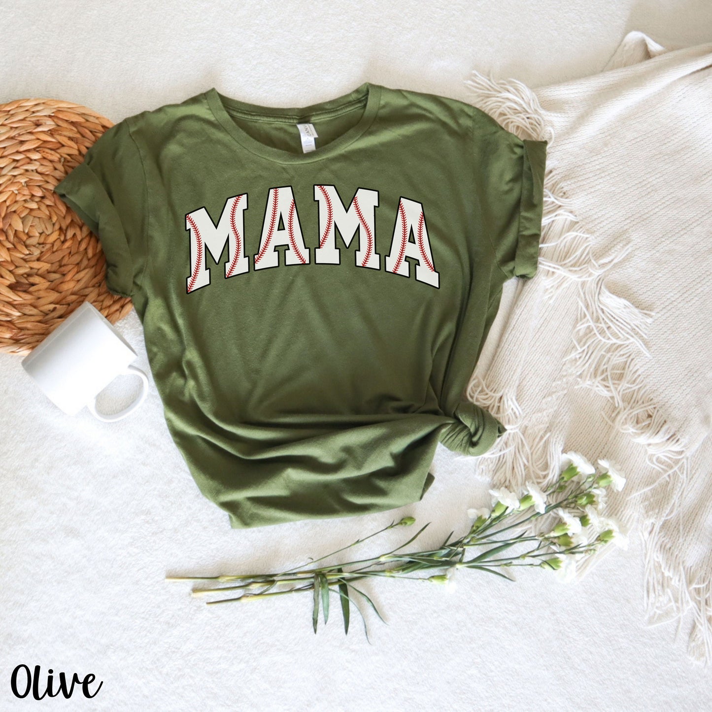 Baseball MAMA T-shirt, mothers day gift, baseball gifts, baseball mama shirt, baseball mom shirt