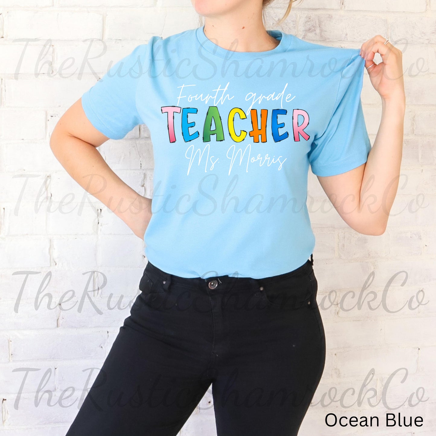 customized teacher shirt, teacher gift, education shirt, teacher shirt, name shirt, teacher name shirt, teacher appreciation shirt, grade