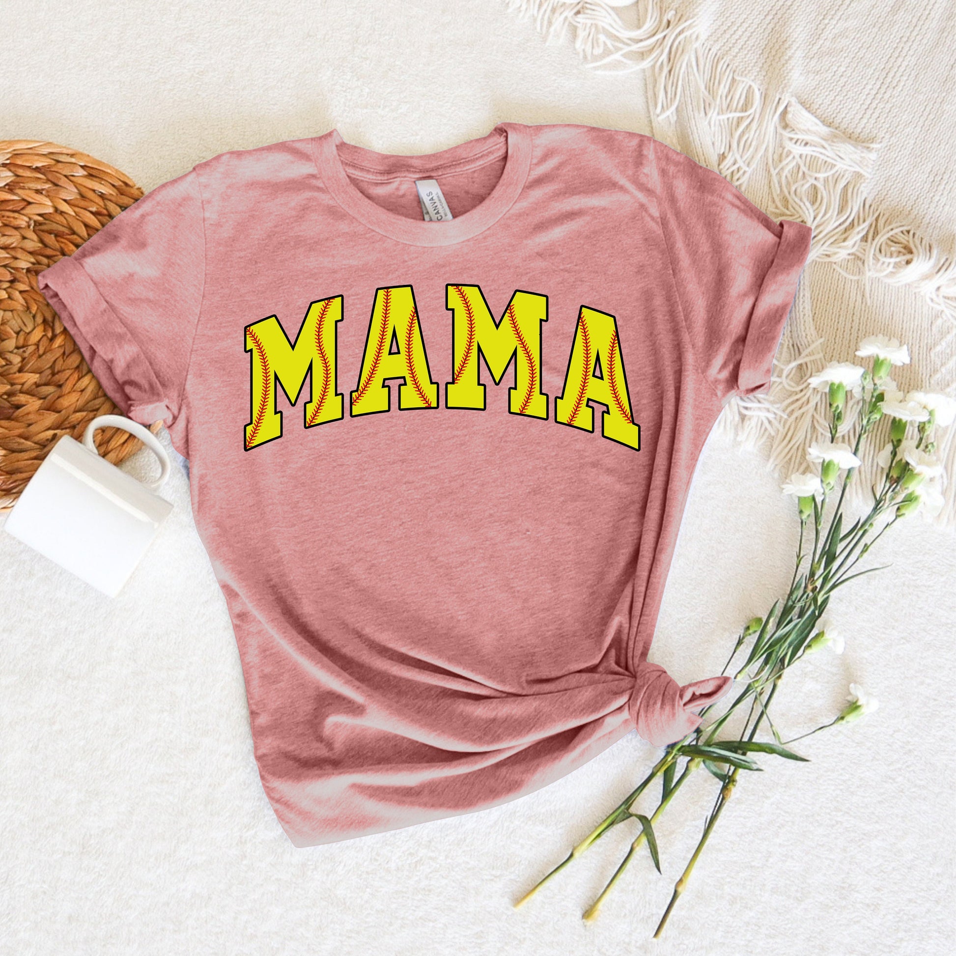 softball MAMA T-shirt, mothers day gift, softball gifts, softball mama shirt, softball mom shirt, mothers day shirt