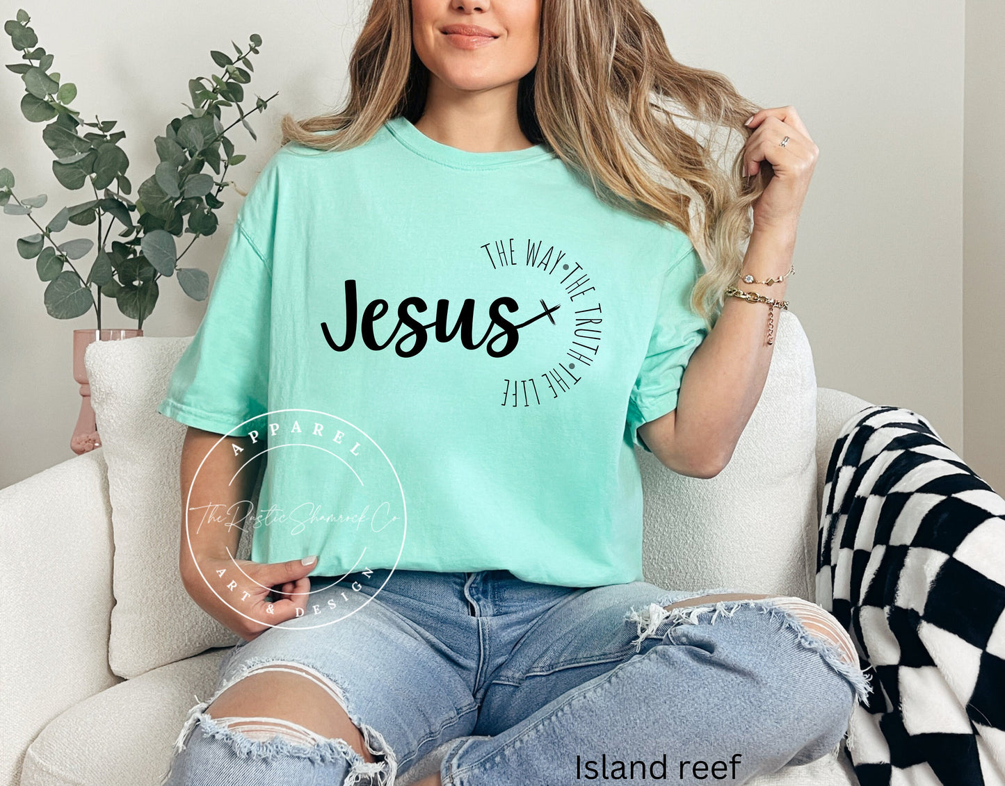 Jesus The Way The Truth The Life shirt, Womens Religious shirt, Faith shirt,Christian shirt, Bible Verse, Jesus Lover shirt, Religious Shirt