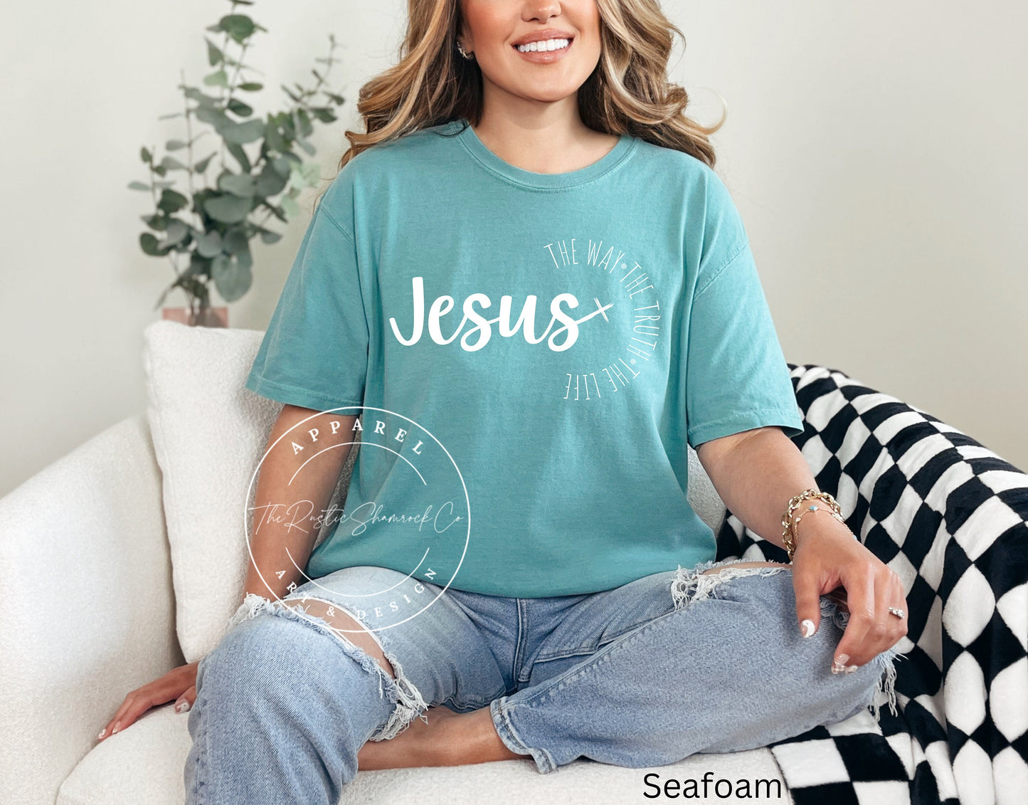 Jesus The Way The Truth The Life shirt, Womens Religious shirt, Faith shirt,Christian shirt, Bible Verse, Jesus Lover shirt, Religious Shirt