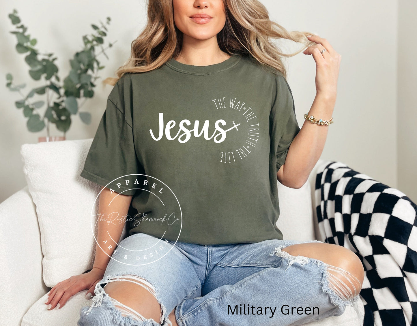 Jesus The Way The Truth The Life shirt, Womens Religious shirt, Faith shirt,Christian shirt, Bible Verse, Jesus Lover shirt, Religious Shirt