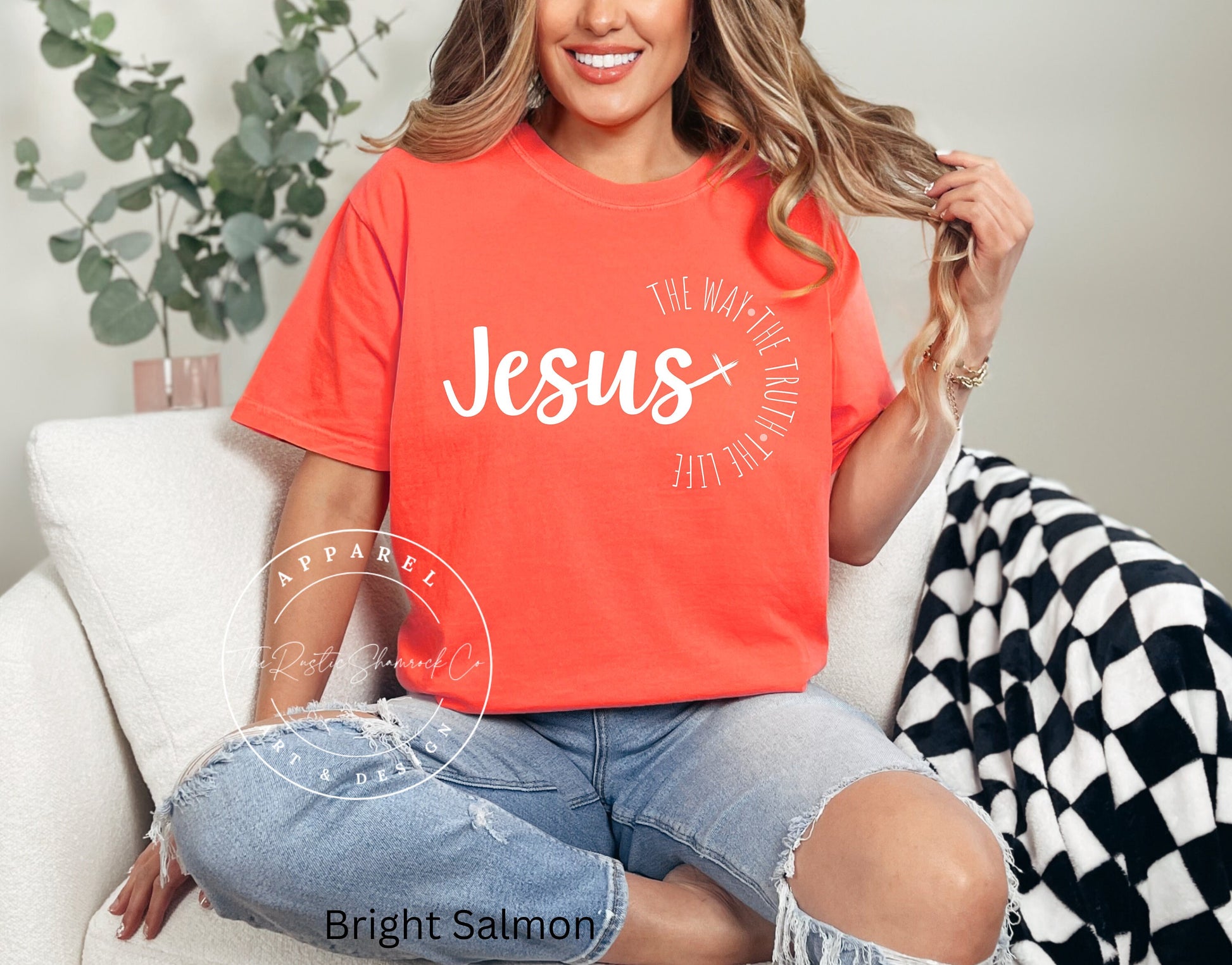 Jesus The Way The Truth The Life shirt, Womens Religious shirt, Faith shirt,Christian shirt, Bible Verse, Jesus Lover shirt, Religious Shirt