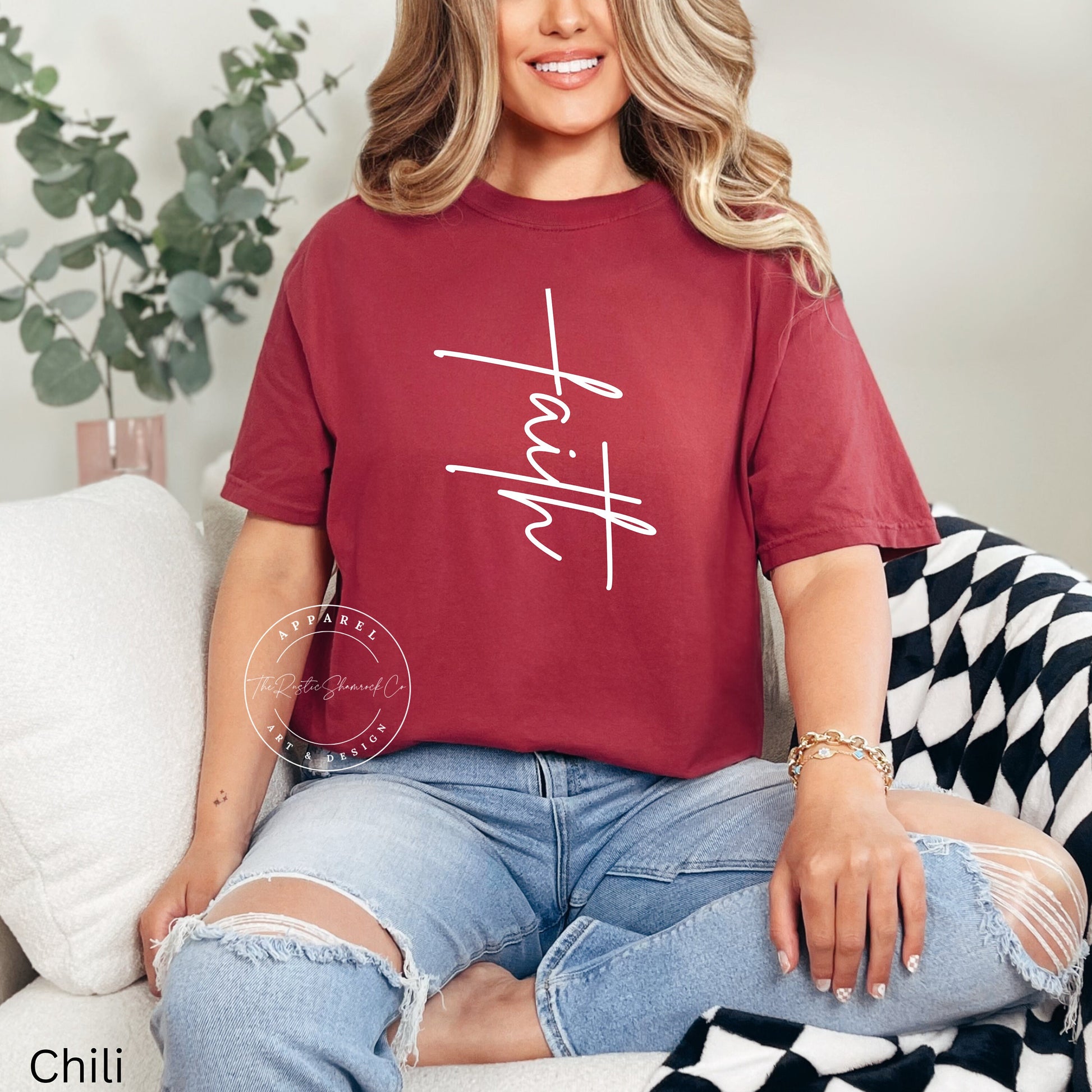 Faith Shirt, Faith Cross Shirt, Christian Gift, Faith Gift, Christian Shirts , Love and Grace Shirt, Faith Cross, Vertical Cross, Jesus