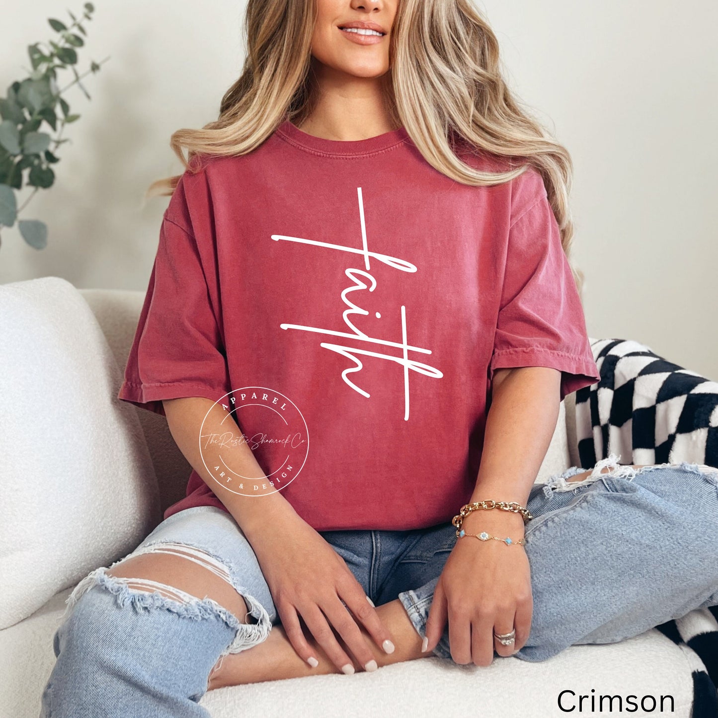 Faith Shirt, Faith Cross Shirt, Christian Gift, Faith Gift, Christian Shirts , Love and Grace Shirt, Faith Cross, Vertical Cross, Jesus