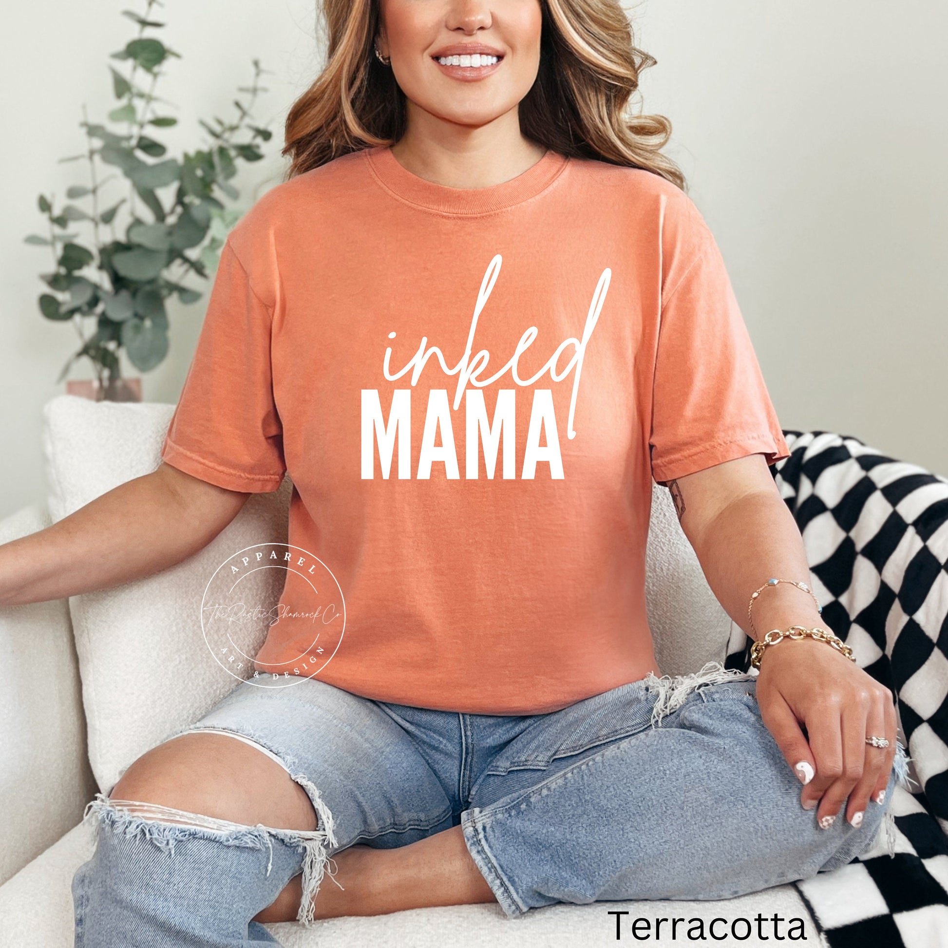 Inked Mama shirt, Inked mama t-shirt, mama shirt, tattooed mama shirt, tattooed mama, gifts for her, mama gifts,