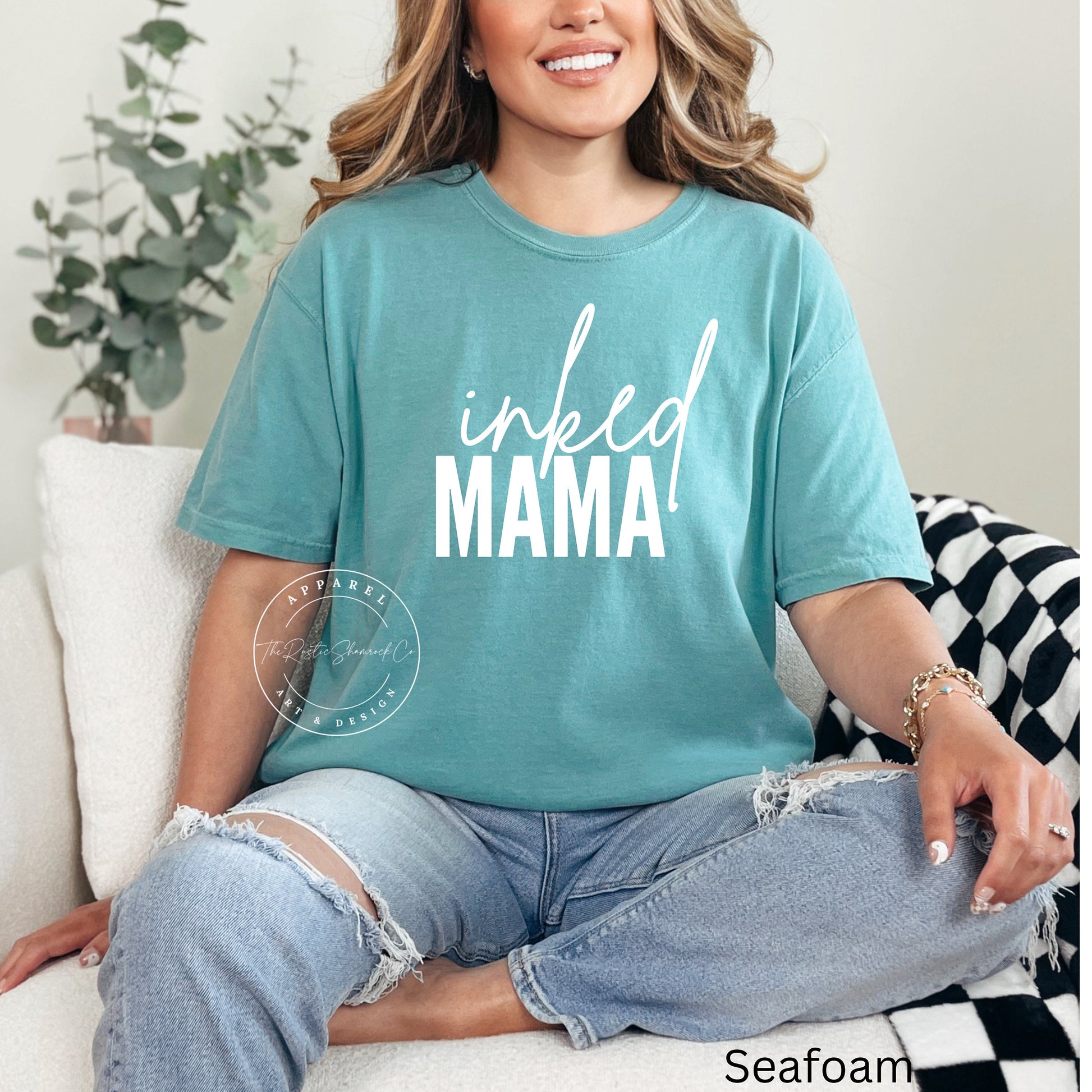 Inked Mama shirt, Inked mama t-shirt, mama shirt, tattooed mama shirt, tattooed mama, gifts for her, mama gifts,