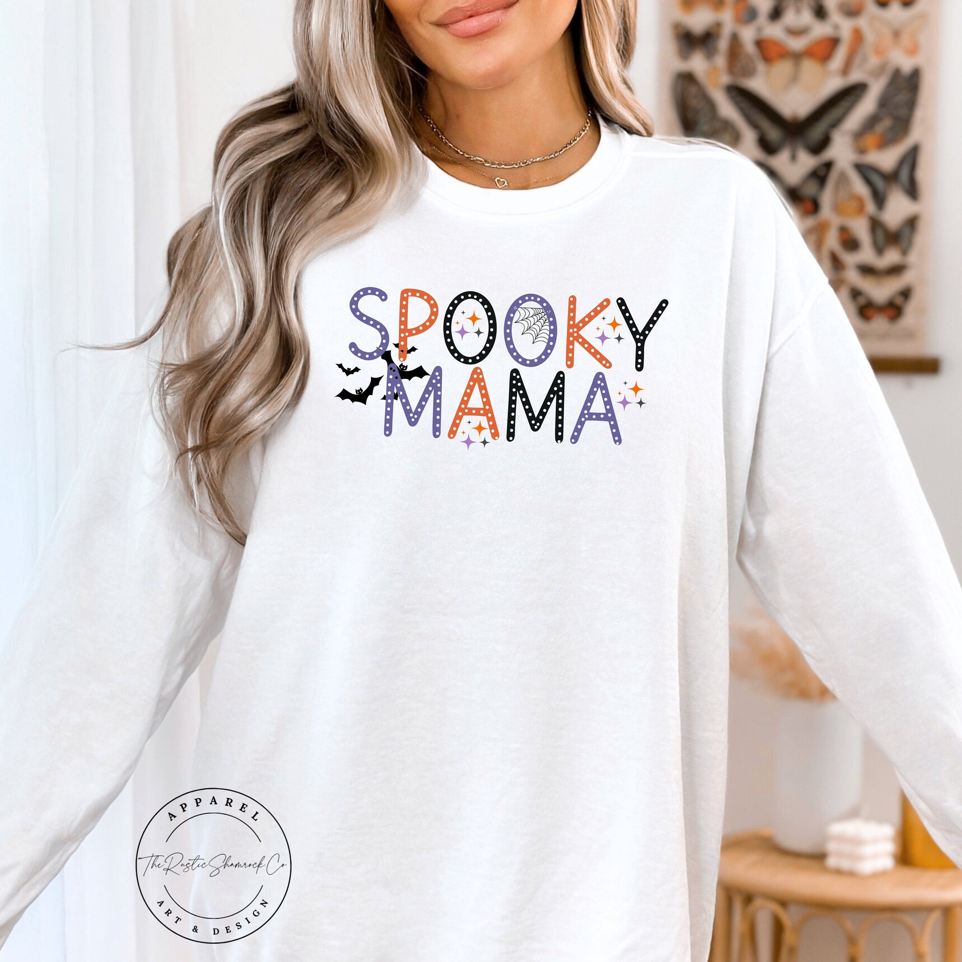 spooky mama sweatshirt, mama sweatshirt, halloween sweatshirt, halloween mama, spooky mama shirt, halloween shirt, halloween gift, spooky