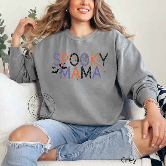 spooky mama sweatshirt, mama sweatshirt, halloween sweatshirt, halloween mama, spooky mama shirt, halloween shirt, halloween gift, spooky