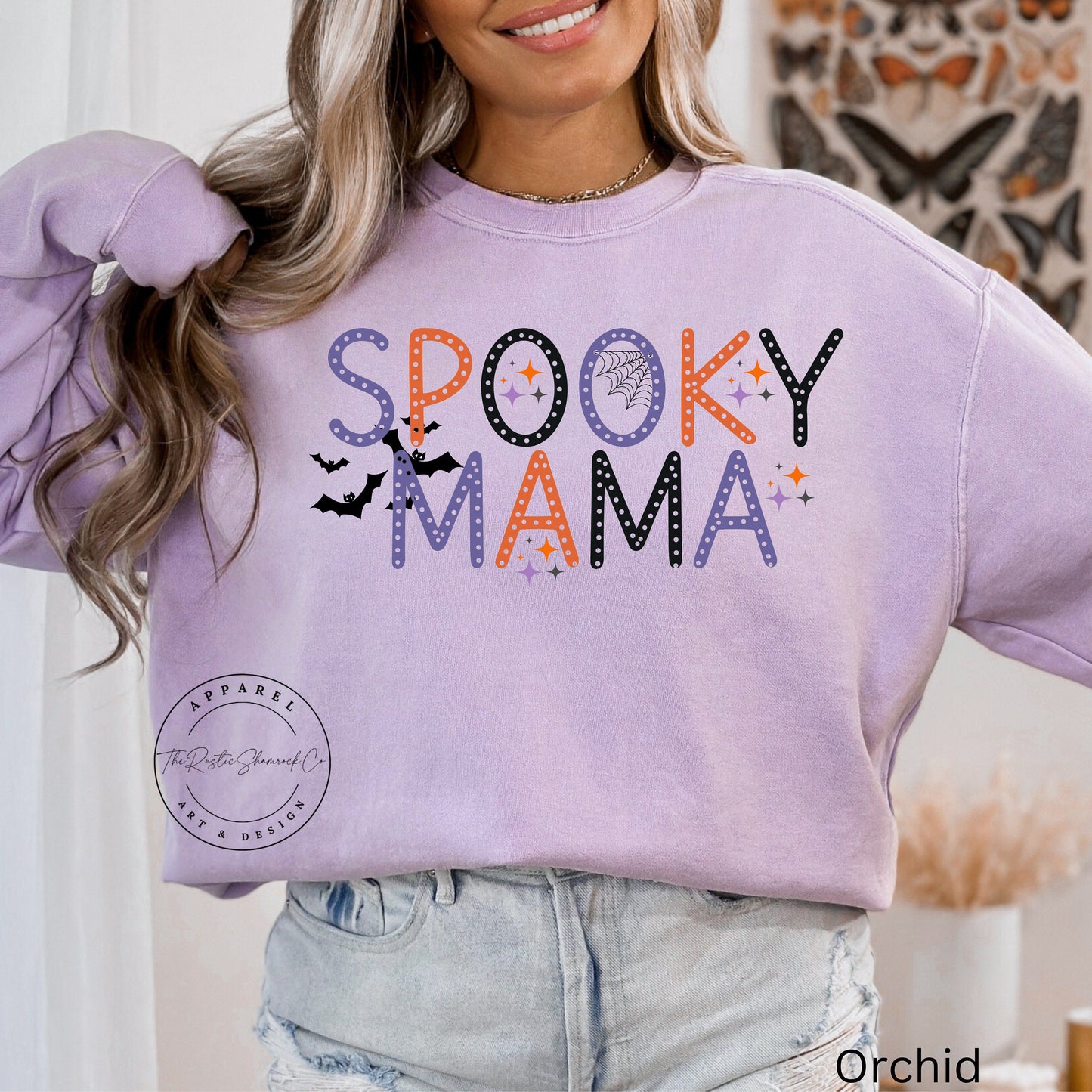 spooky mama sweatshirt, mama sweatshirt, halloween sweatshirt, halloween mama, spooky mama shirt, halloween shirt, halloween gift, spooky