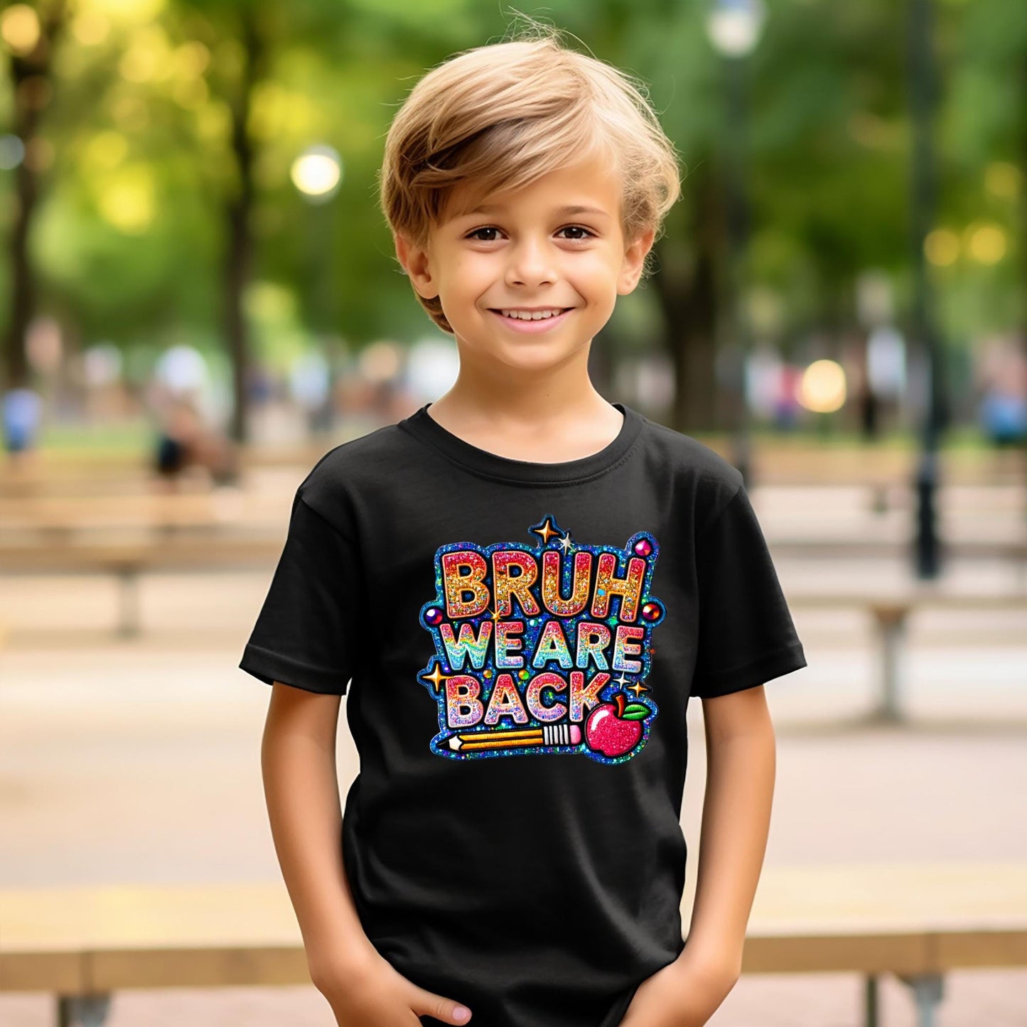 bruh we back, back to school shirt, bruh we are back shirt, kids back to school