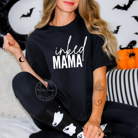 Inked Mama shirt, Inked mama t-shirt, mama shirt, tattooed mama shirt, tattooed mama, gifts for her, mama gifts,