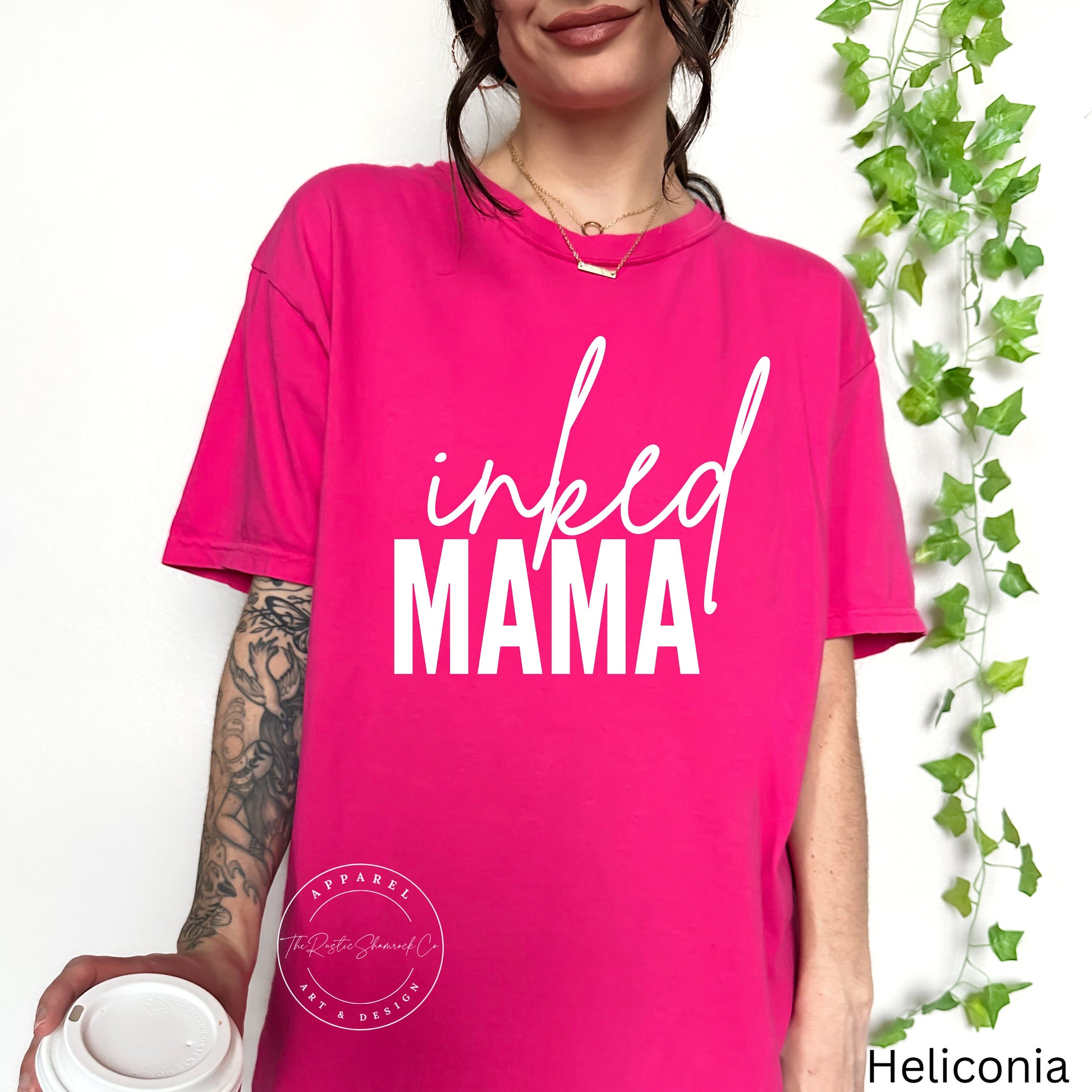 Inked Mama shirt, Inked mama t-shirt, mama shirt, tattooed mama shirt, tattooed mama, gifts for her, mama gifts,