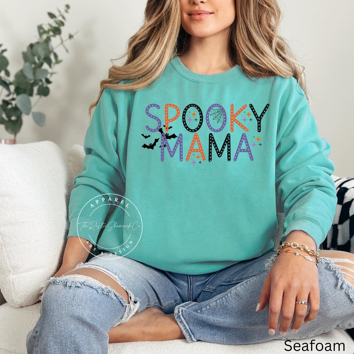 spooky mama sweatshirt, mama sweatshirt, halloween sweatshirt, halloween mama, spooky mama shirt, halloween shirt, halloween gift, spooky