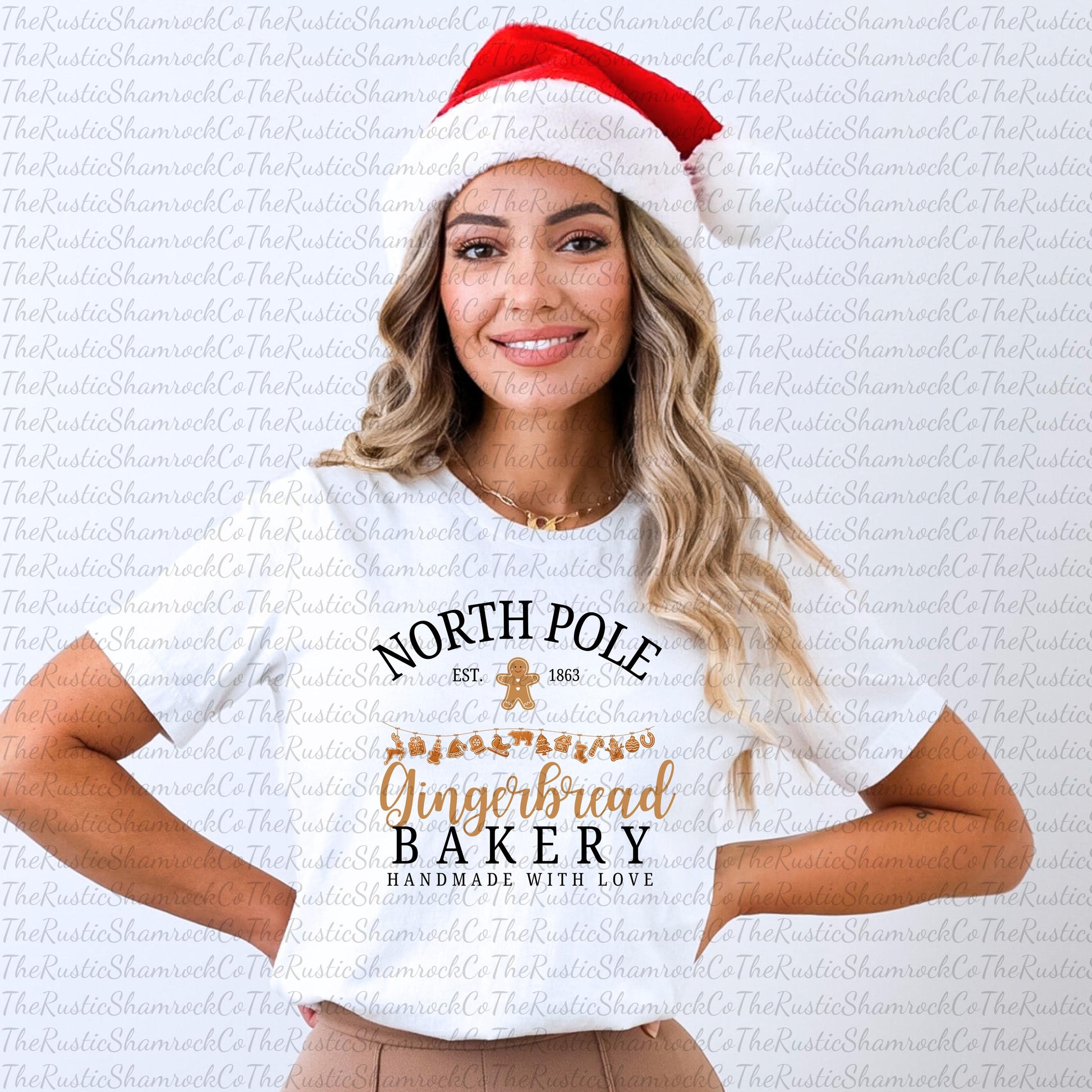 Gingerbread Shirt, Christmas Shirt, cute Christmas shirt, Gingerbread Bakery shirt, Christmas apparel